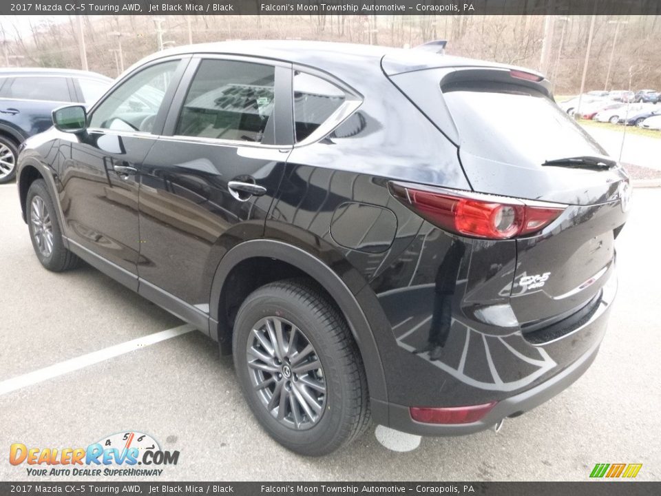 2017 Mazda CX-5 Touring AWD Jet Black Mica / Black Photo #6