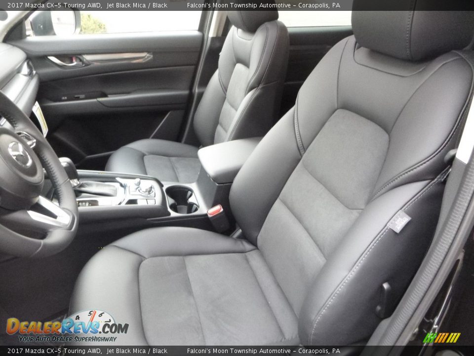 2017 Mazda CX-5 Touring AWD Jet Black Mica / Black Photo #11