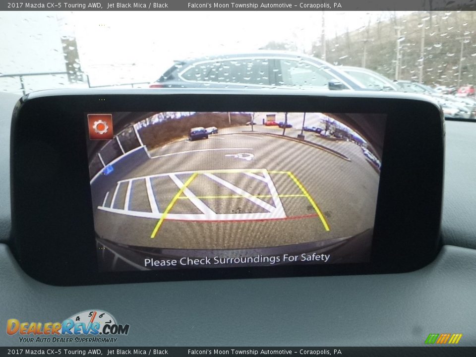 2017 Mazda CX-5 Touring AWD Jet Black Mica / Black Photo #15