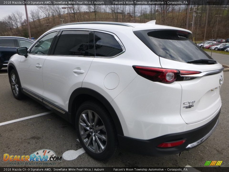 Snowflake White Pearl Mica 2018 Mazda CX-9 Signature AWD Photo #6