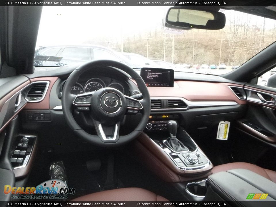 Front Seat of 2018 Mazda CX-9 Signature AWD Photo #9