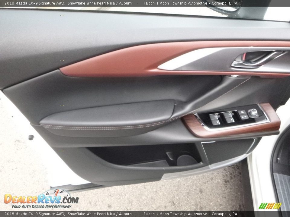 Door Panel of 2018 Mazda CX-9 Signature AWD Photo #10