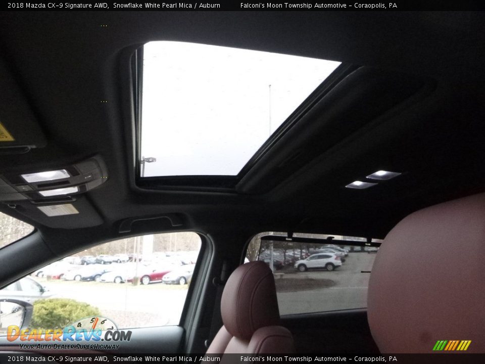Sunroof of 2018 Mazda CX-9 Signature AWD Photo #13