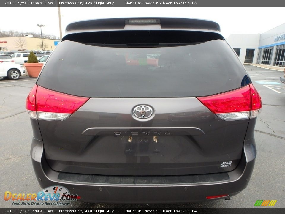 2011 Toyota Sienna XLE AWD Predawn Gray Mica / Light Gray Photo #6