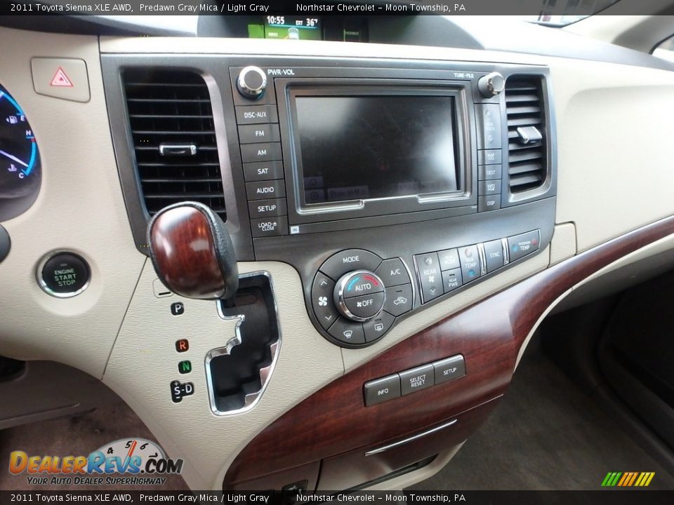 2011 Toyota Sienna XLE AWD Predawn Gray Mica / Light Gray Photo #27