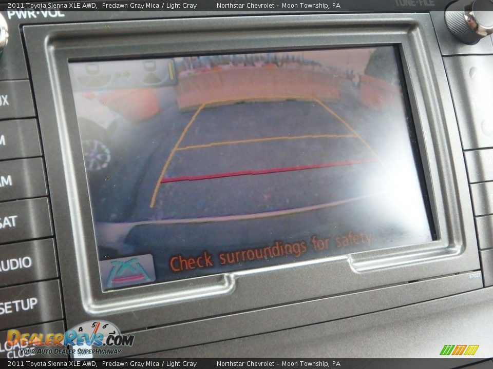 2011 Toyota Sienna XLE AWD Predawn Gray Mica / Light Gray Photo #30