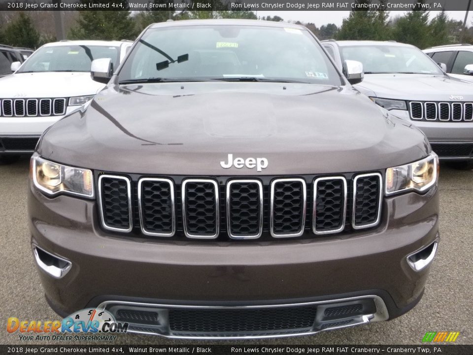 2018 Jeep Grand Cherokee Limited 4x4 Walnut Brown Metallic / Black Photo #15