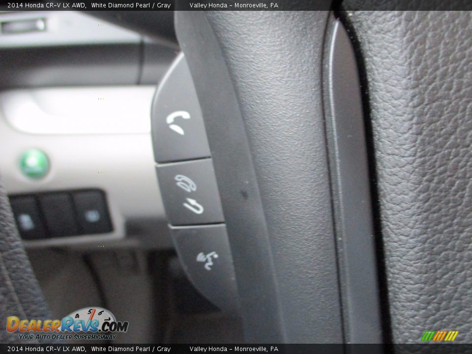 2014 Honda CR-V LX AWD White Diamond Pearl / Gray Photo #18