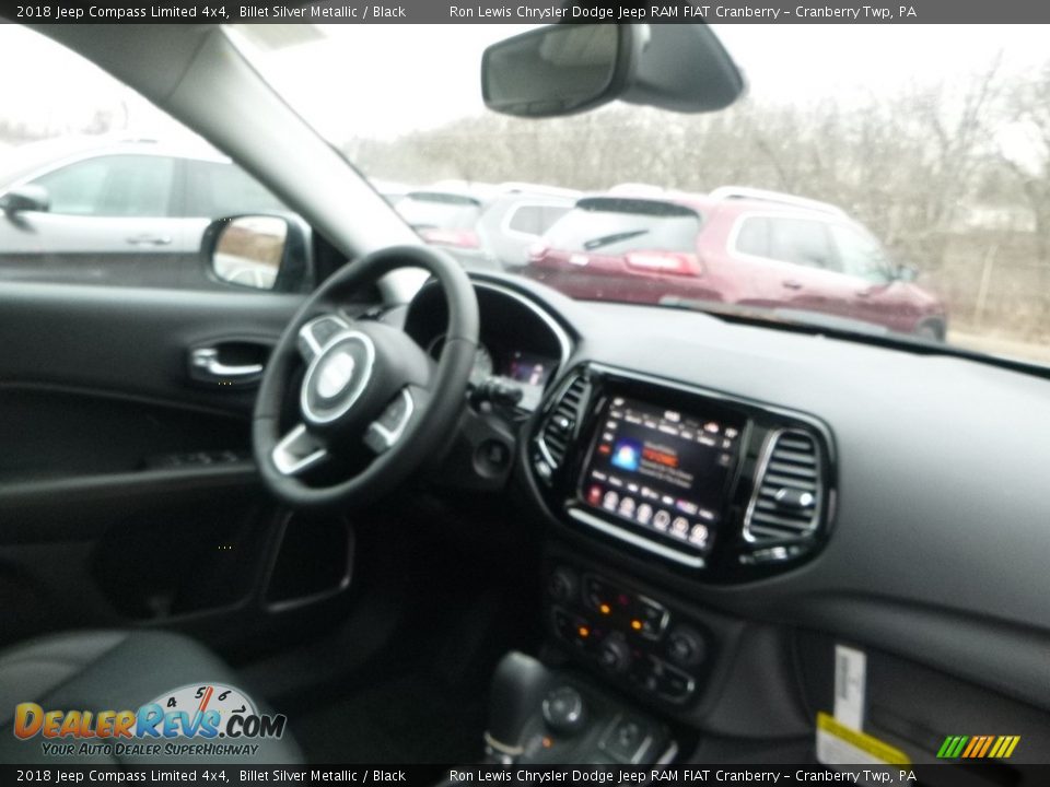 2018 Jeep Compass Limited 4x4 Billet Silver Metallic / Black Photo #11