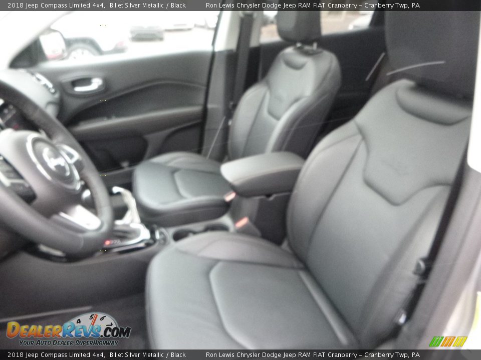 2018 Jeep Compass Limited 4x4 Billet Silver Metallic / Black Photo #16