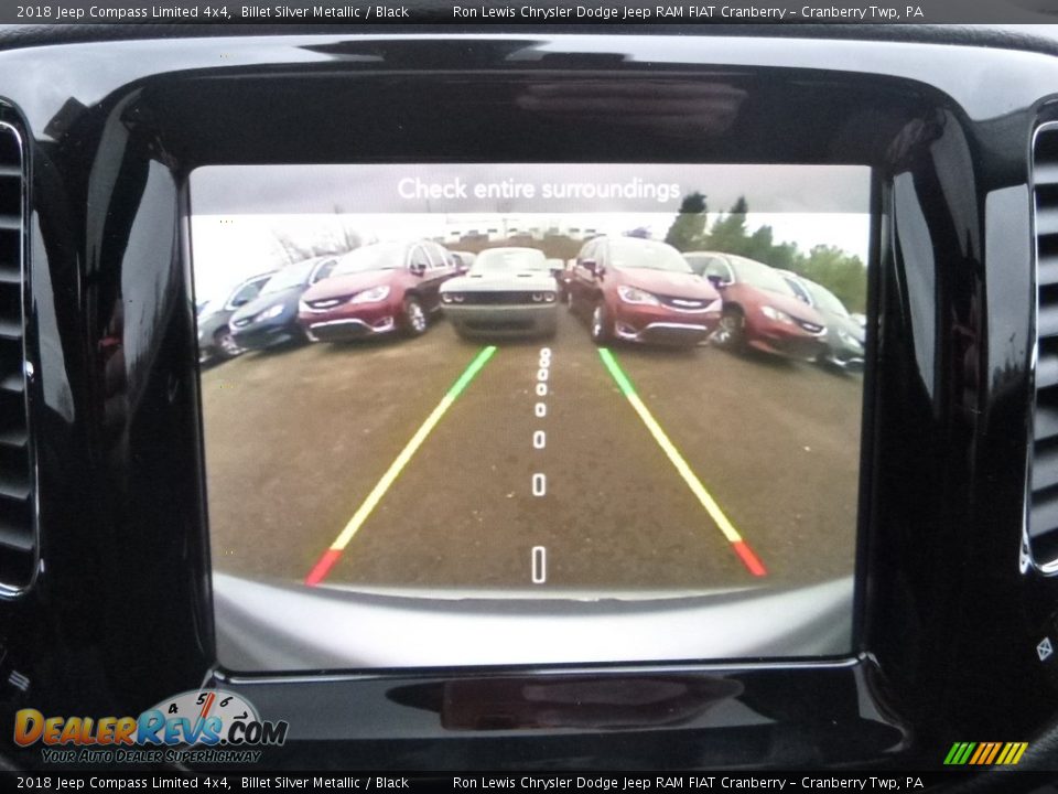 2018 Jeep Compass Limited 4x4 Billet Silver Metallic / Black Photo #18