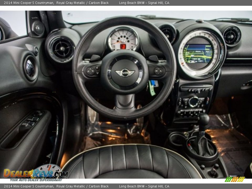 2014 Mini Cooper S Countryman Royal Gray Metallic / Carbon Black Photo #4