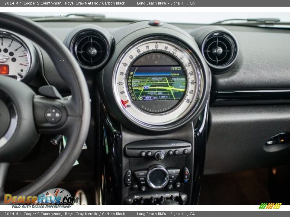 2014 Mini Cooper S Countryman Royal Gray Metallic / Carbon Black Photo #5