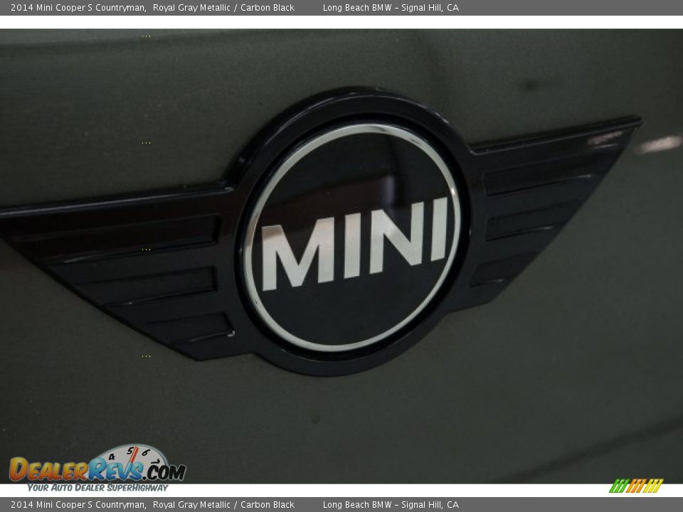 2014 Mini Cooper S Countryman Royal Gray Metallic / Carbon Black Photo #6