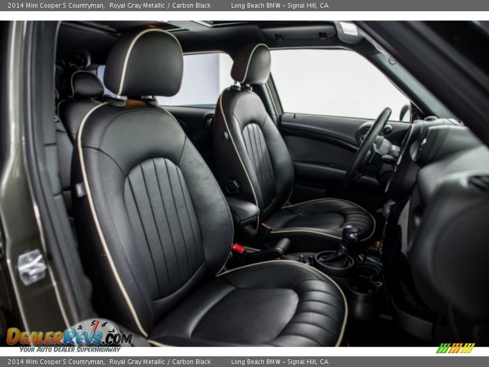 2014 Mini Cooper S Countryman Royal Gray Metallic / Carbon Black Photo #7