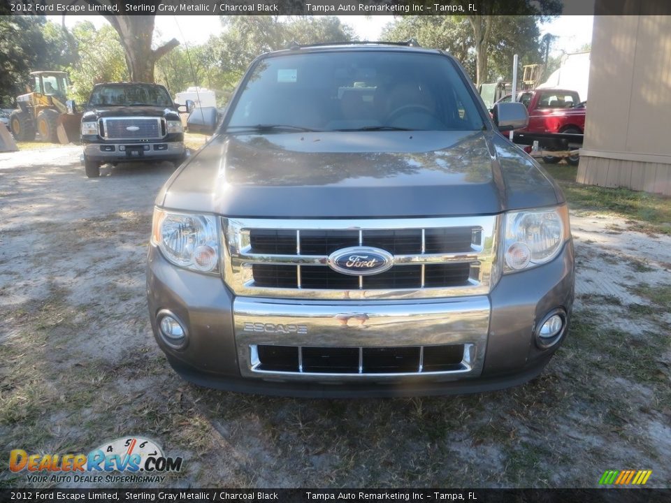 2012 Ford Escape Limited Sterling Gray Metallic / Charcoal Black Photo #3
