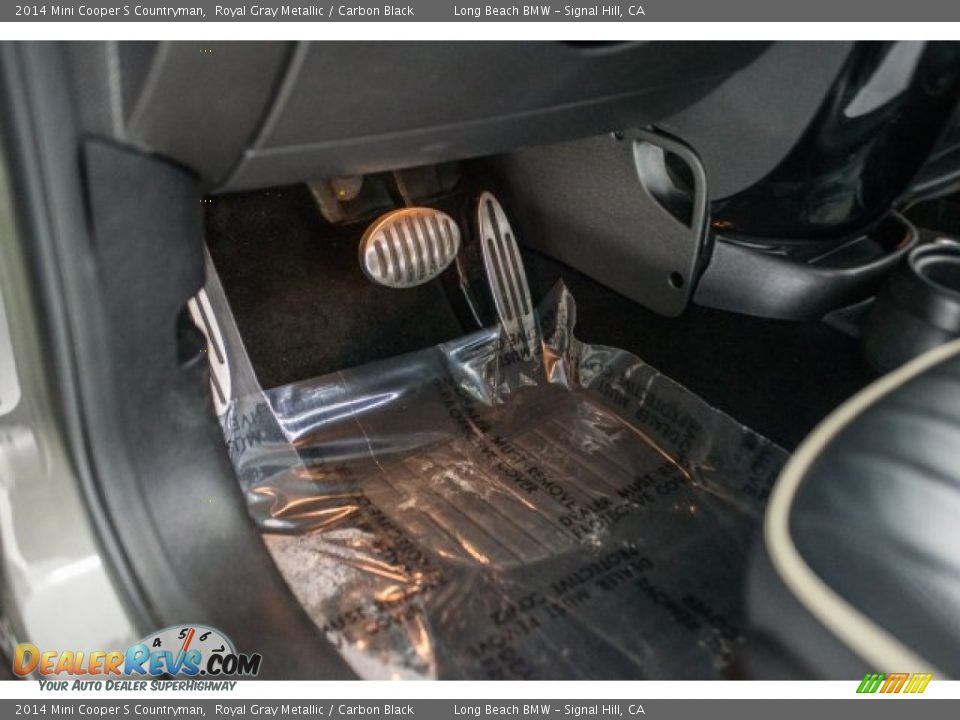 2014 Mini Cooper S Countryman Royal Gray Metallic / Carbon Black Photo #17