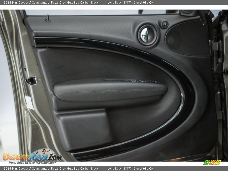 2014 Mini Cooper S Countryman Royal Gray Metallic / Carbon Black Photo #19