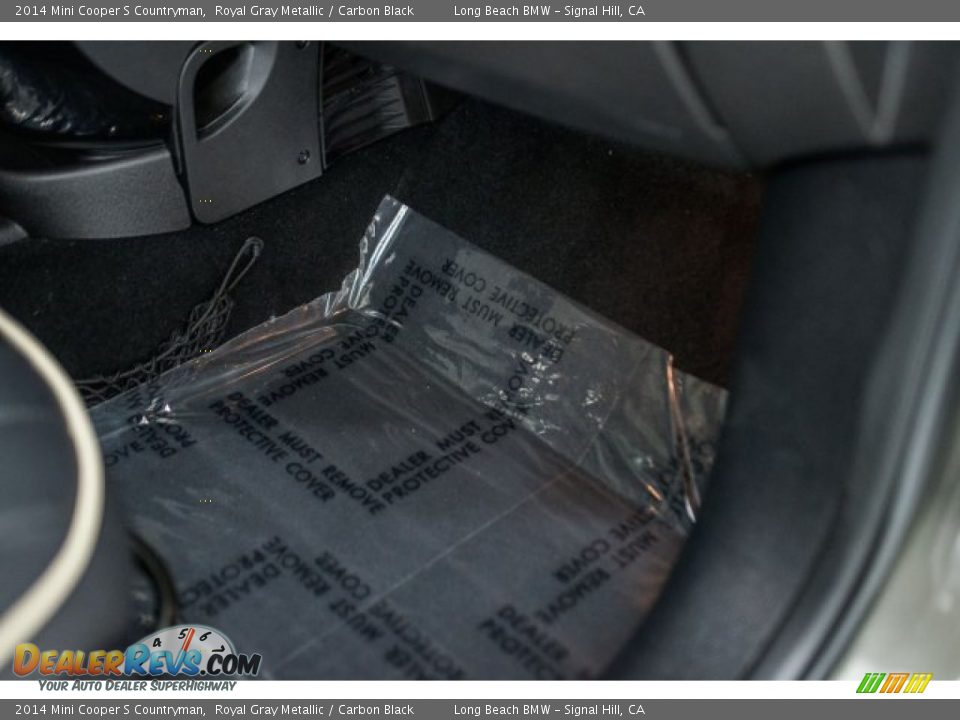 2014 Mini Cooper S Countryman Royal Gray Metallic / Carbon Black Photo #21