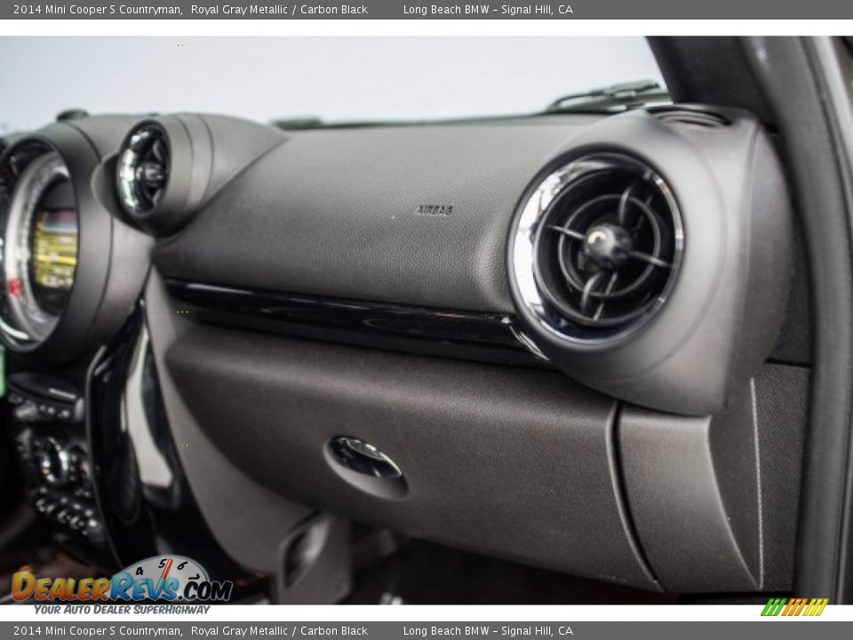 2014 Mini Cooper S Countryman Royal Gray Metallic / Carbon Black Photo #22