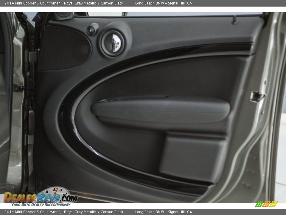 2014 Mini Cooper S Countryman Royal Gray Metallic / Carbon Black Photo #23