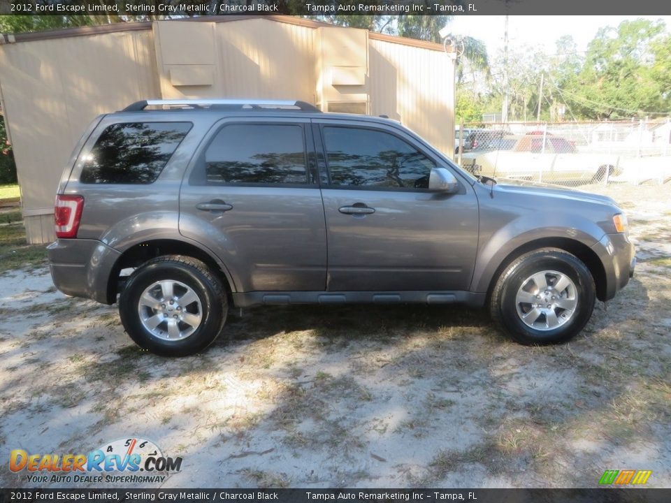 2012 Ford Escape Limited Sterling Gray Metallic / Charcoal Black Photo #6