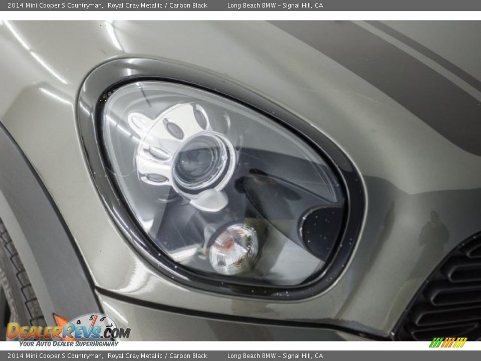 2014 Mini Cooper S Countryman Royal Gray Metallic / Carbon Black Photo #25