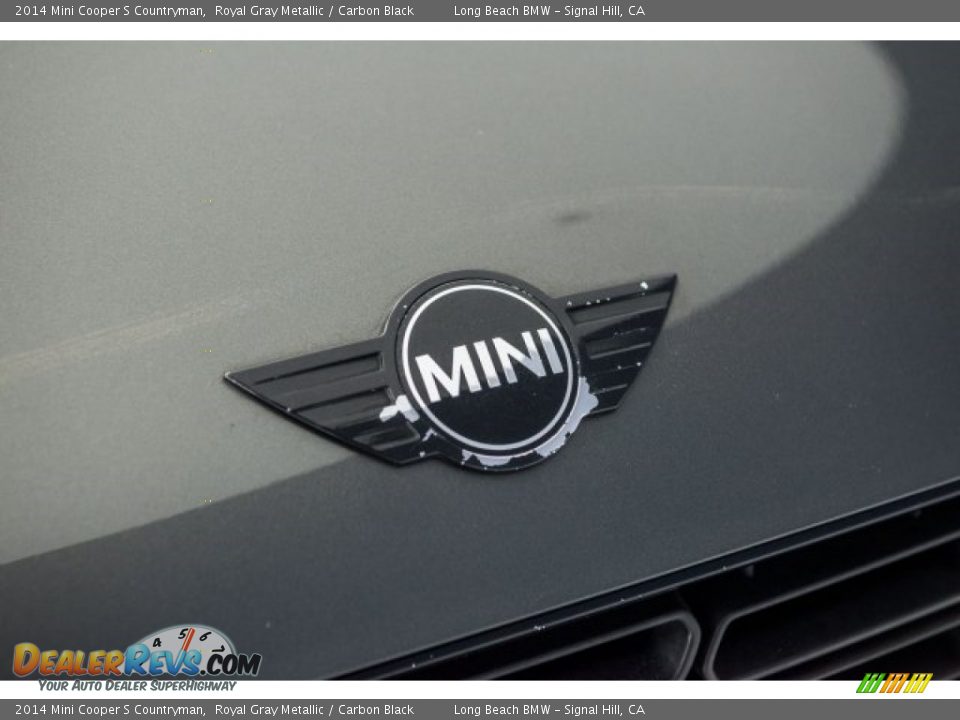 2014 Mini Cooper S Countryman Royal Gray Metallic / Carbon Black Photo #26