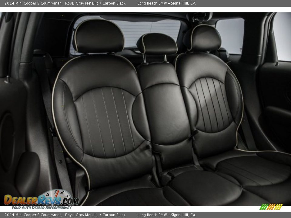 2014 Mini Cooper S Countryman Royal Gray Metallic / Carbon Black Photo #27