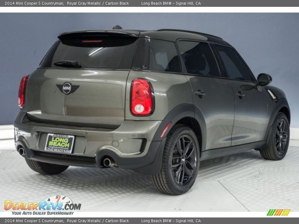 2014 Mini Cooper S Countryman Royal Gray Metallic / Carbon Black Photo #30