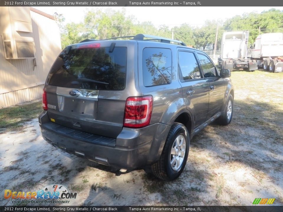 2012 Ford Escape Limited Sterling Gray Metallic / Charcoal Black Photo #11