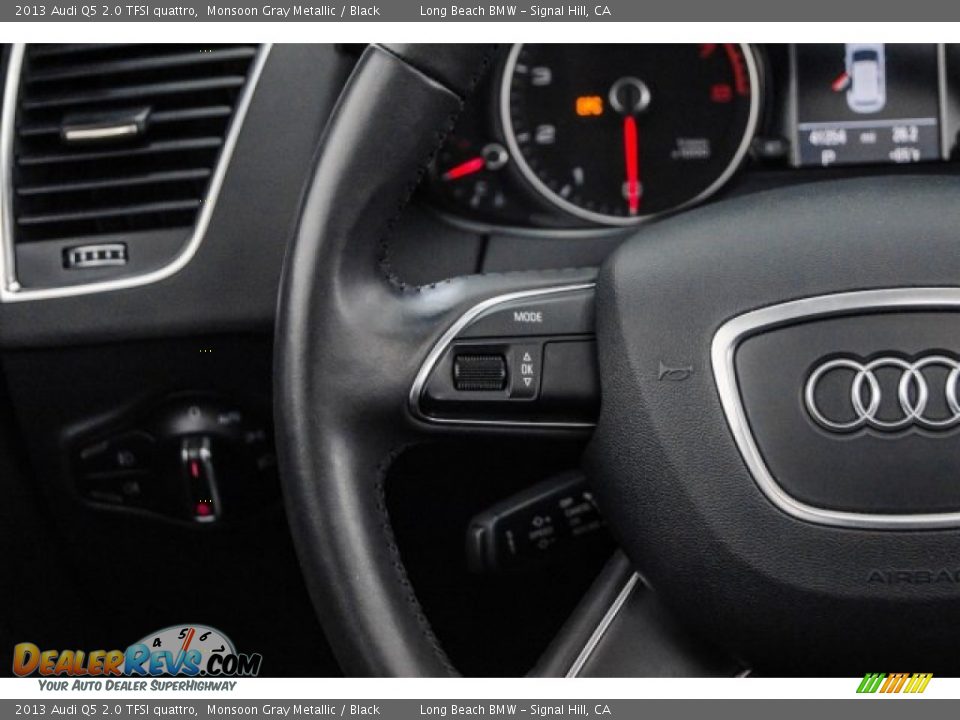 2013 Audi Q5 2.0 TFSI quattro Monsoon Gray Metallic / Black Photo #18