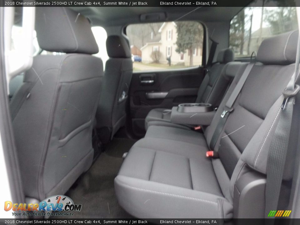 2018 Chevrolet Silverado 2500HD LT Crew Cab 4x4 Summit White / Jet Black Photo #19
