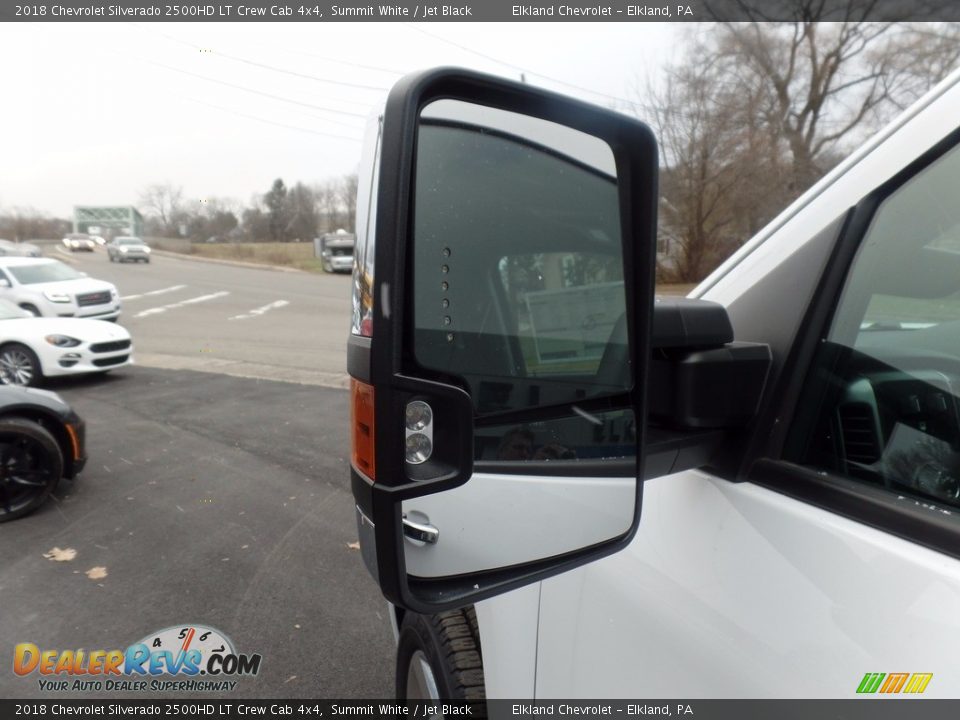 2018 Chevrolet Silverado 2500HD LT Crew Cab 4x4 Summit White / Jet Black Photo #20