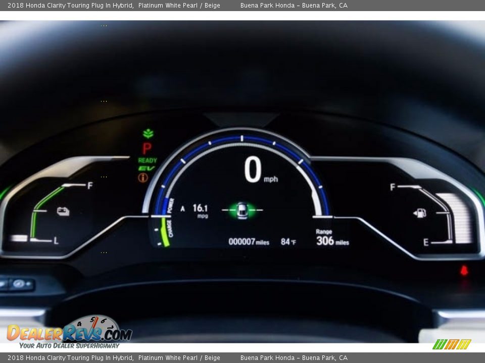 2018 Honda Clarity Touring Plug In Hybrid Gauges Photo #16