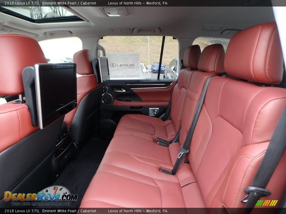 Rear Seat of 2018 Lexus LX 570 Photo #8