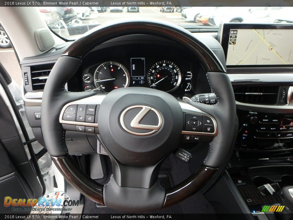 2018 Lexus LX 570 Steering Wheel Photo #12