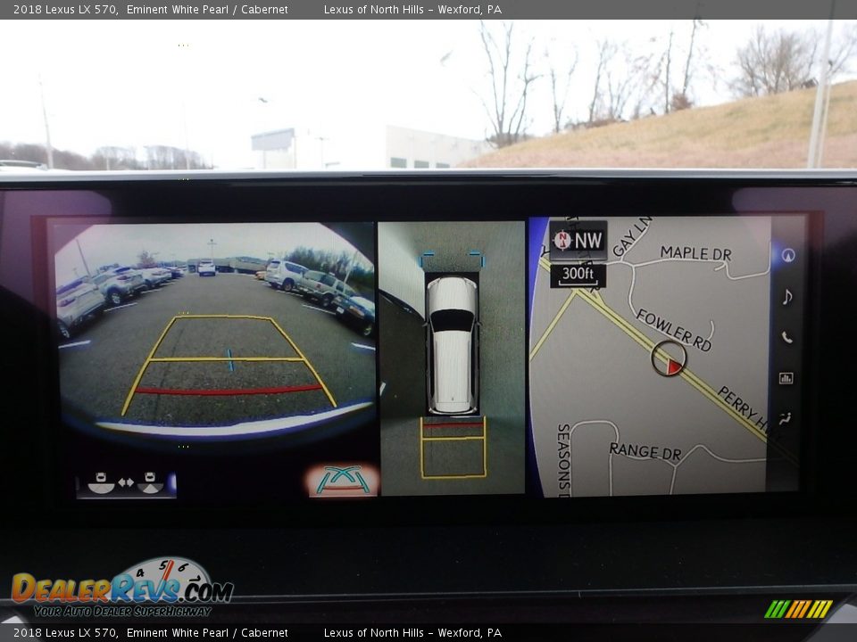 Navigation of 2018 Lexus LX 570 Photo #15