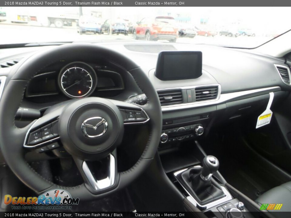 2018 Mazda MAZDA3 Touring 5 Door Titanium Flash Mica / Black Photo #3