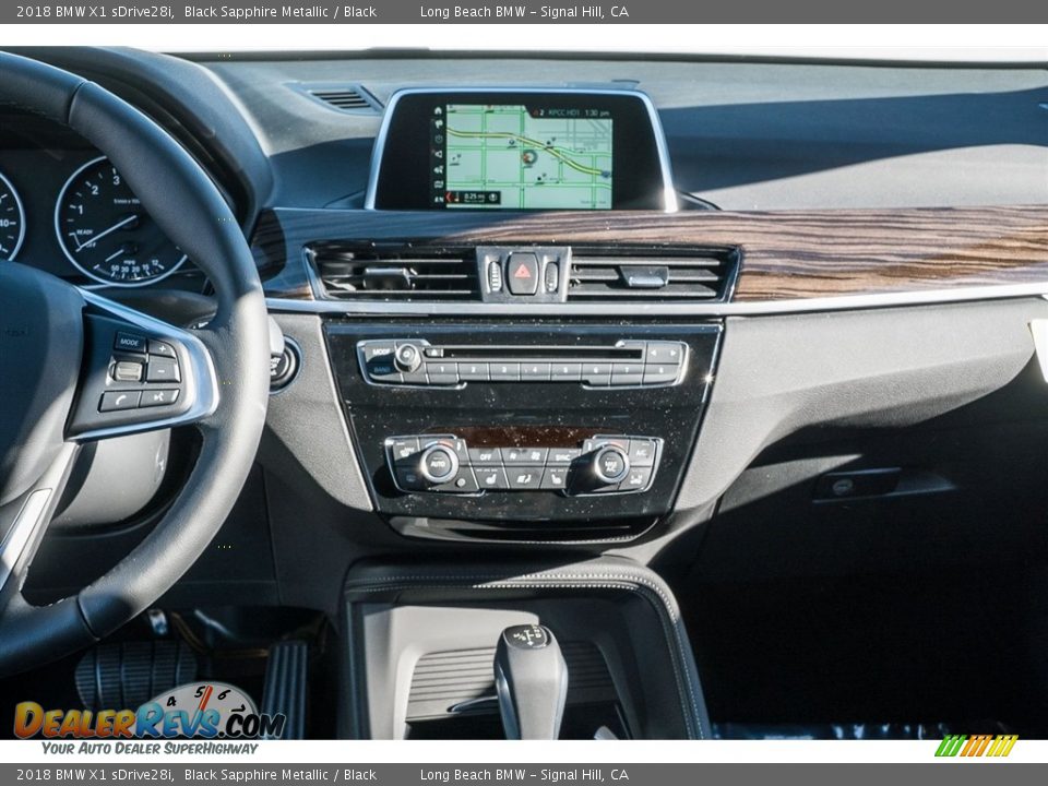 2018 BMW X1 sDrive28i Black Sapphire Metallic / Black Photo #6