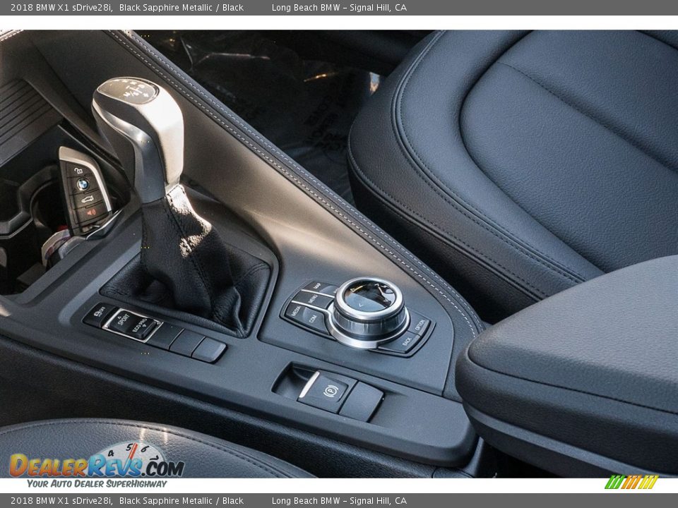 2018 BMW X1 sDrive28i Black Sapphire Metallic / Black Photo #7