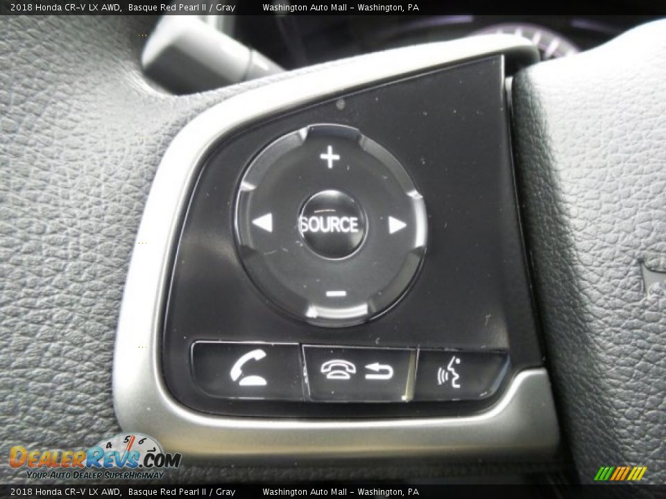 Controls of 2018 Honda CR-V LX AWD Photo #15