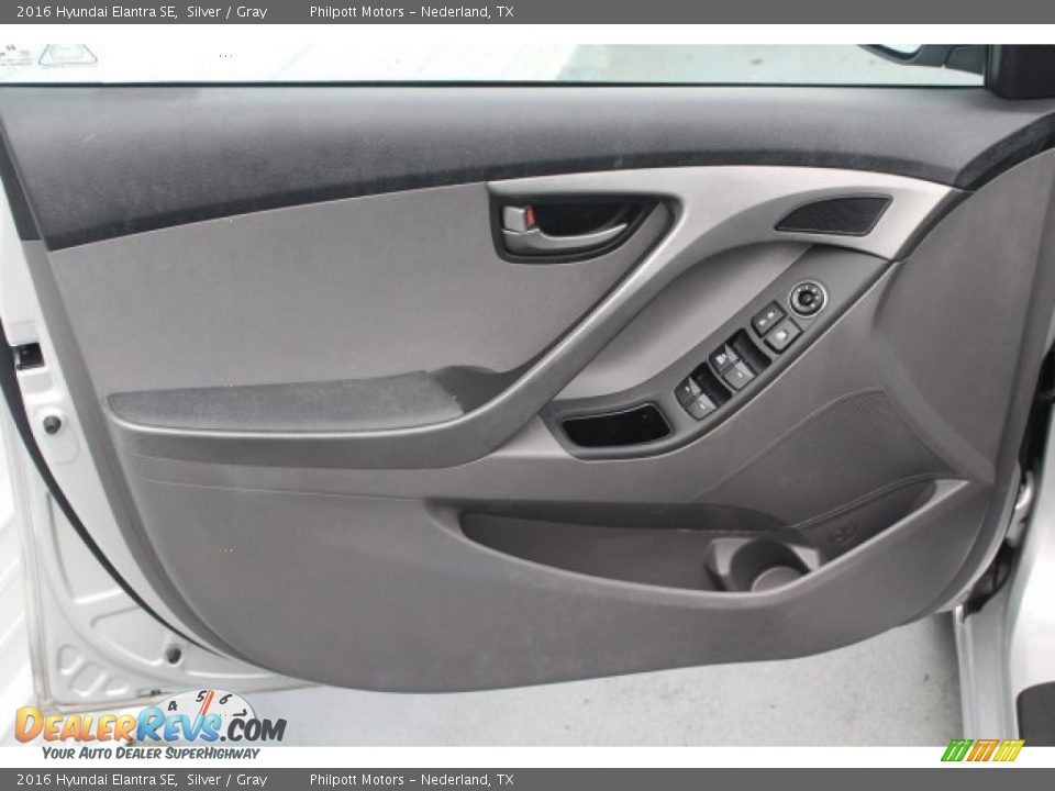 2016 Hyundai Elantra SE Silver / Gray Photo #15