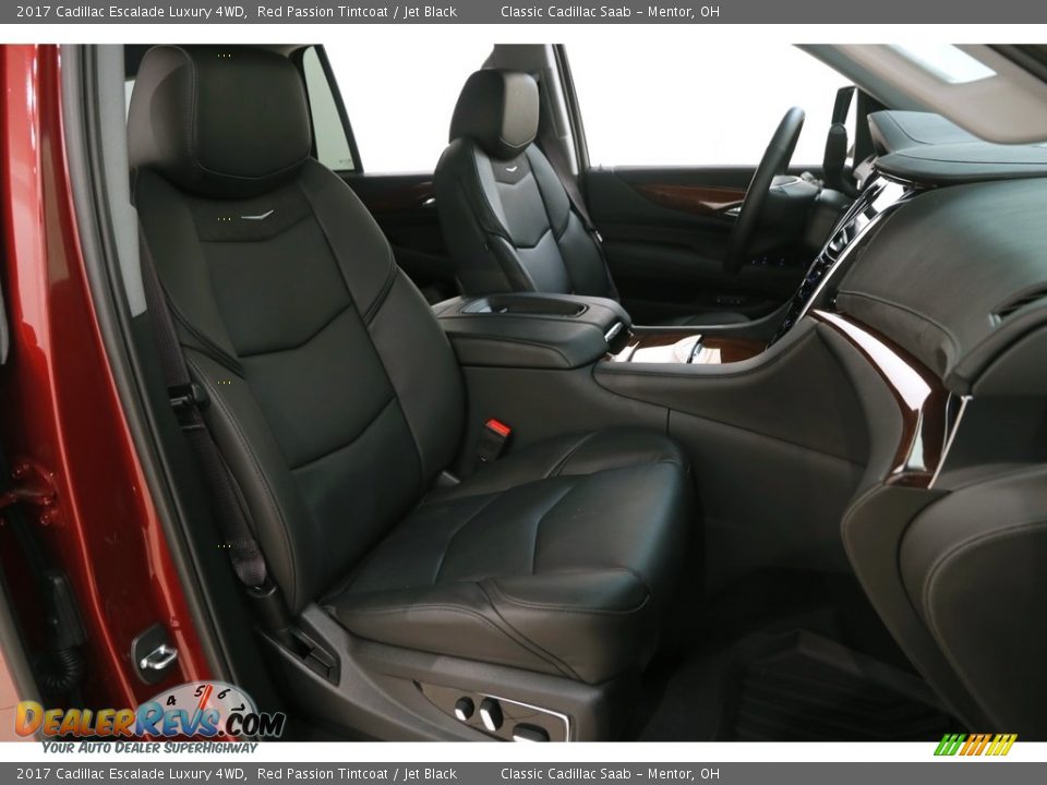 2017 Cadillac Escalade Luxury 4WD Red Passion Tintcoat / Jet Black Photo #19