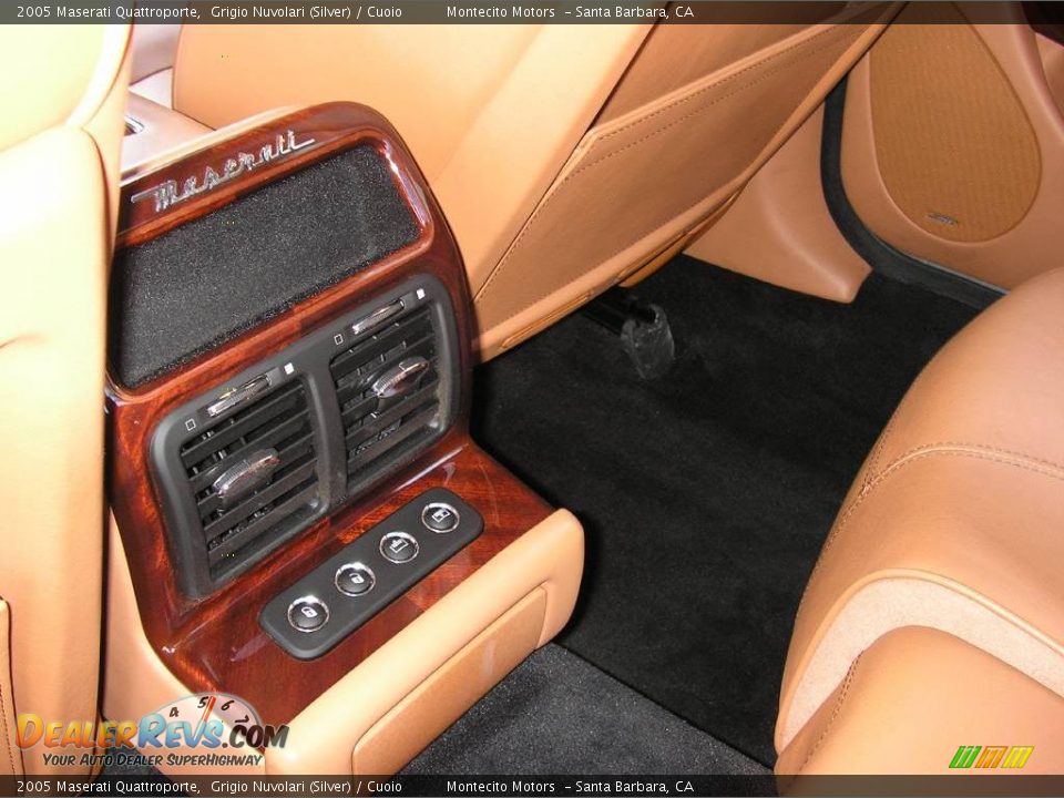 2005 Maserati Quattroporte Grigio Nuvolari (Silver) / Cuoio Photo #22