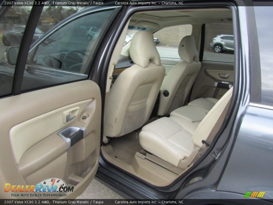 2007 Volvo XC90 3.2 AWD Titanium Gray Metallic / Taupe Photo #19
