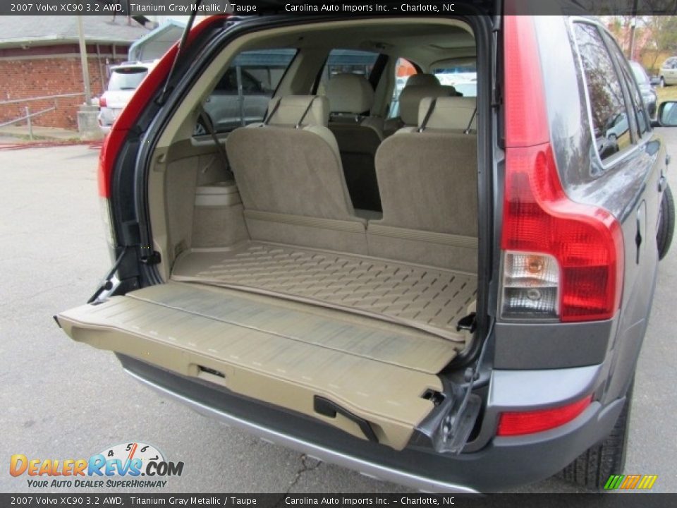 2007 Volvo XC90 3.2 AWD Titanium Gray Metallic / Taupe Photo #20