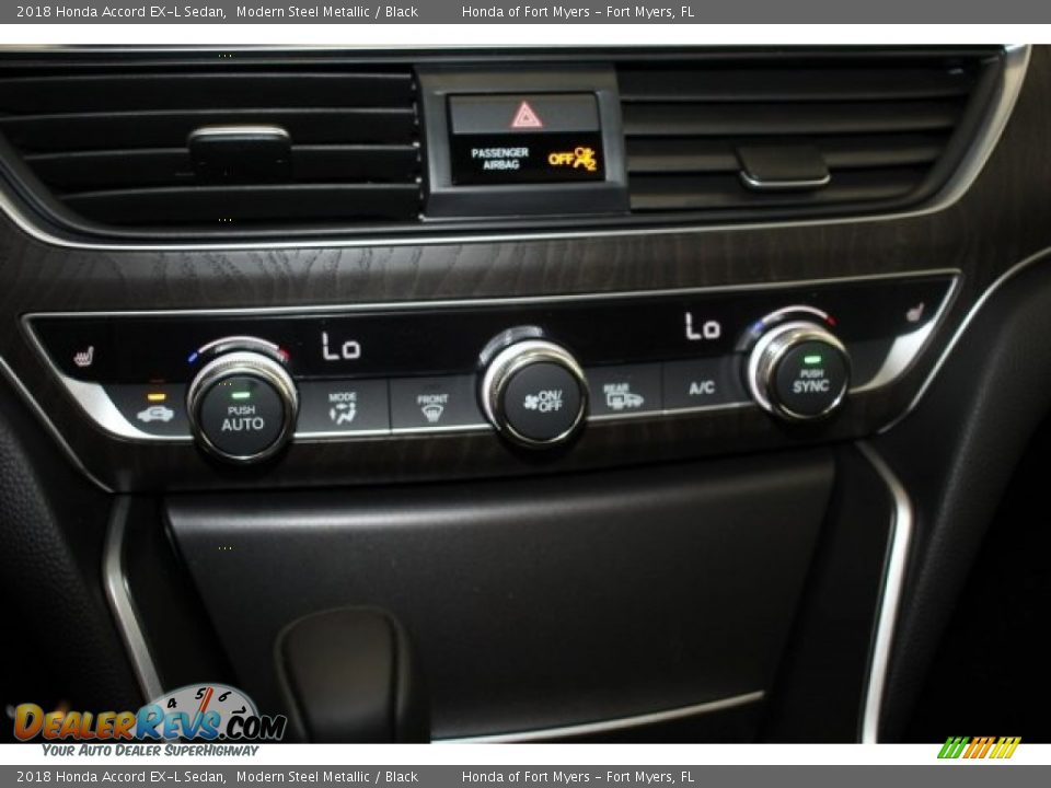 Controls of 2018 Honda Accord EX-L Sedan Photo #21