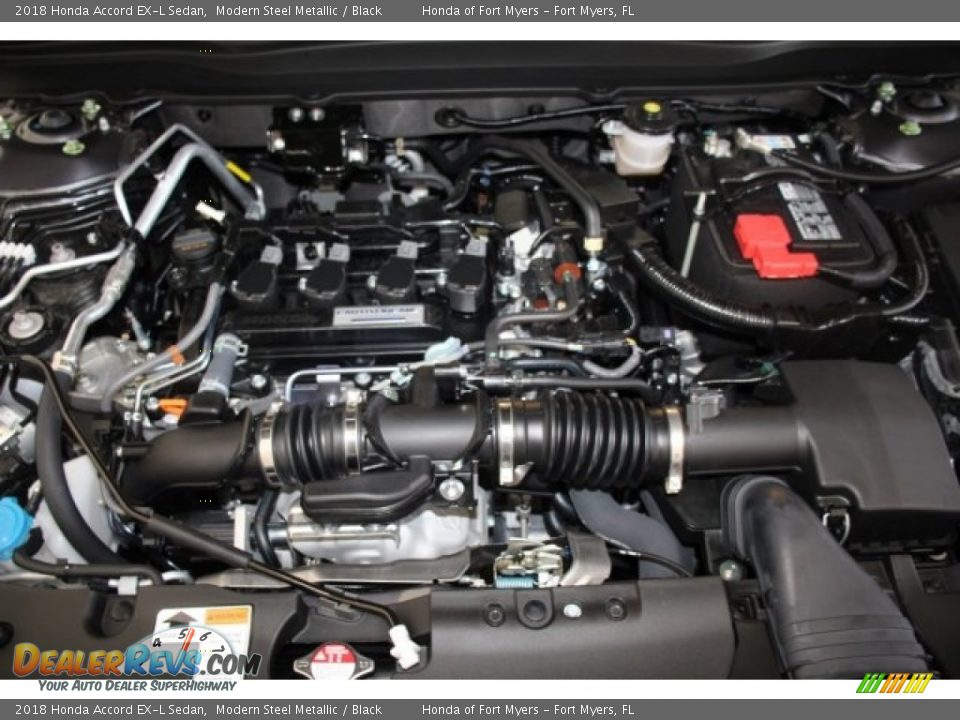 2018 Honda Accord EX-L Sedan 1.5 Liter Turbocharged DOHC 16-Valve VTEC 4 Cylinder Engine Photo #27