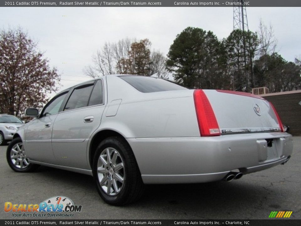 2011 Cadillac DTS Premium Radiant Silver Metallic / Titanium/Dark Titanium Accents Photo #8